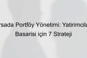 Borsada portföy yönetimi